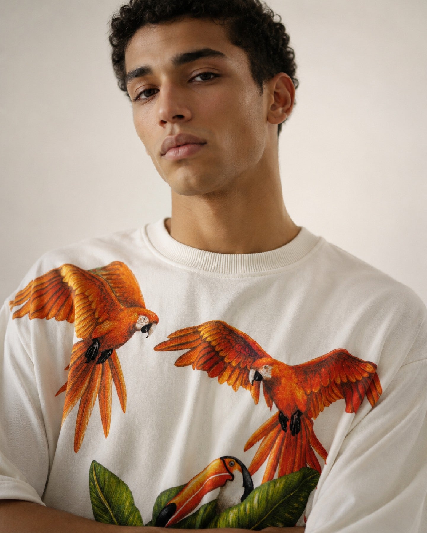 Ivory Tropica T-Shirt - Suprstar
